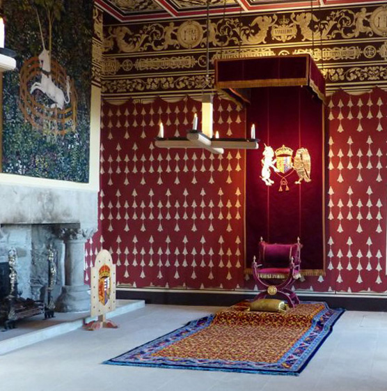 Lotto Carpet in Stirling Castle Palace
